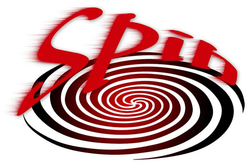 Спин - от английского spin - вращаться
