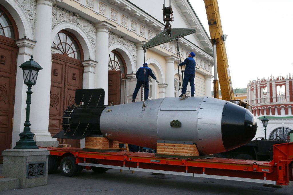 Макет Царь-бомбы в натуральную величину