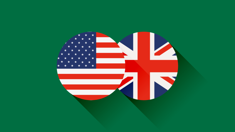 Отличия между американским и британским английским