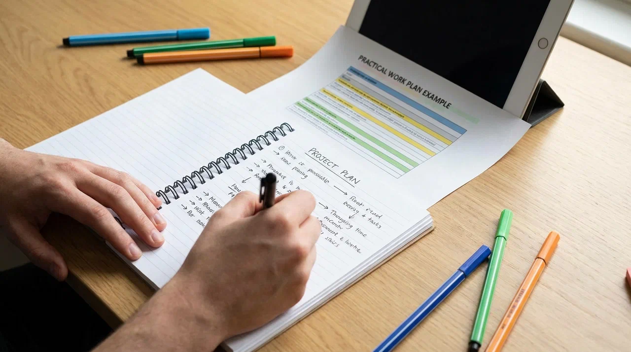 План практической работы