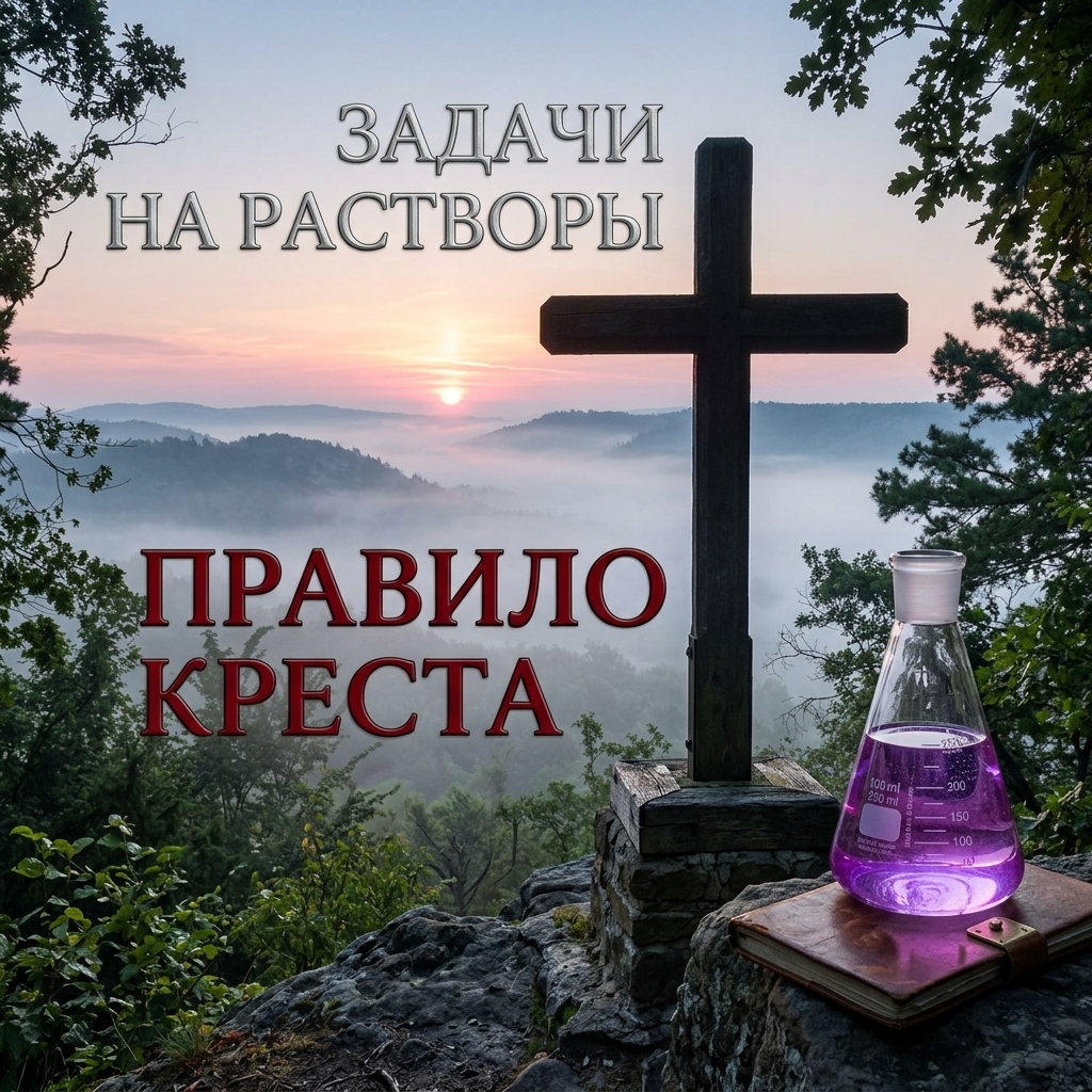 Общая химия предлагает множество способов решения задач по растворам. вот самые применяемые
