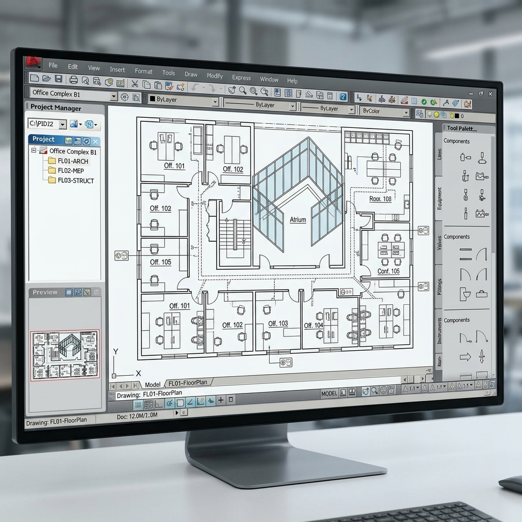 Интерфейс AutoCAD