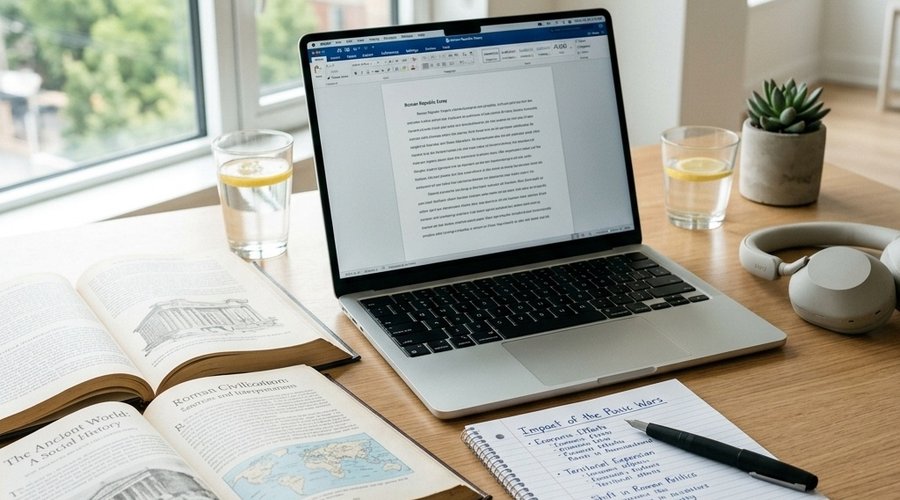 План написания сочинения по истории