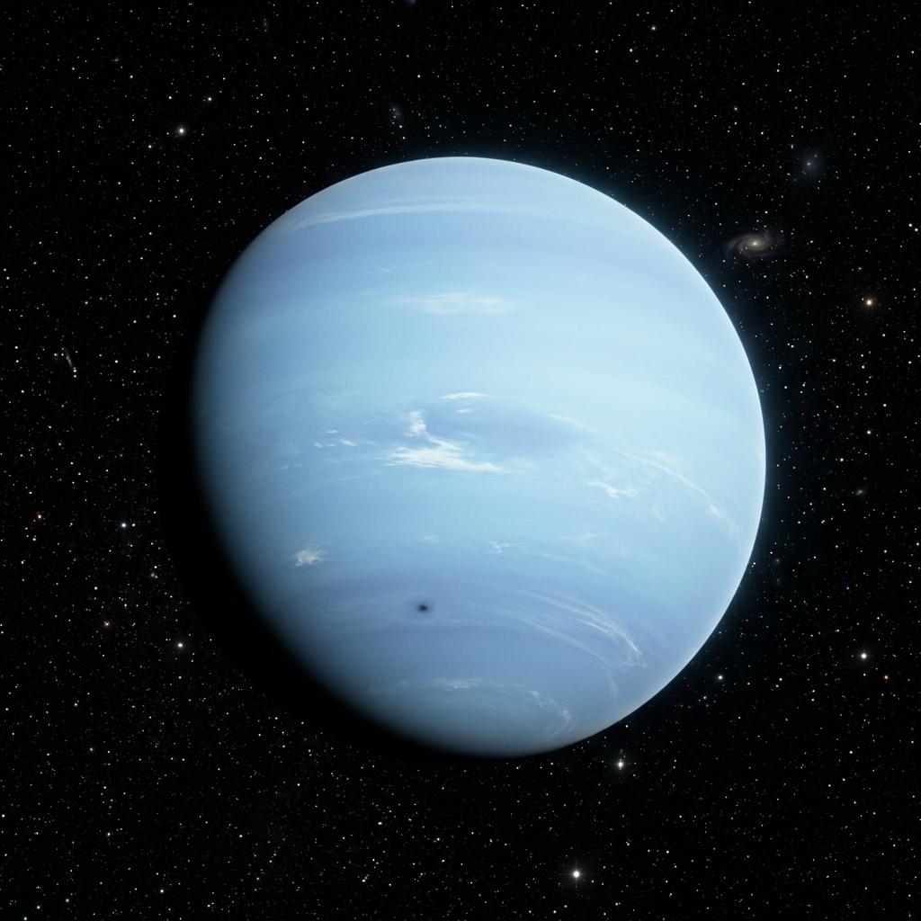 Нептун. Вид с Тритона