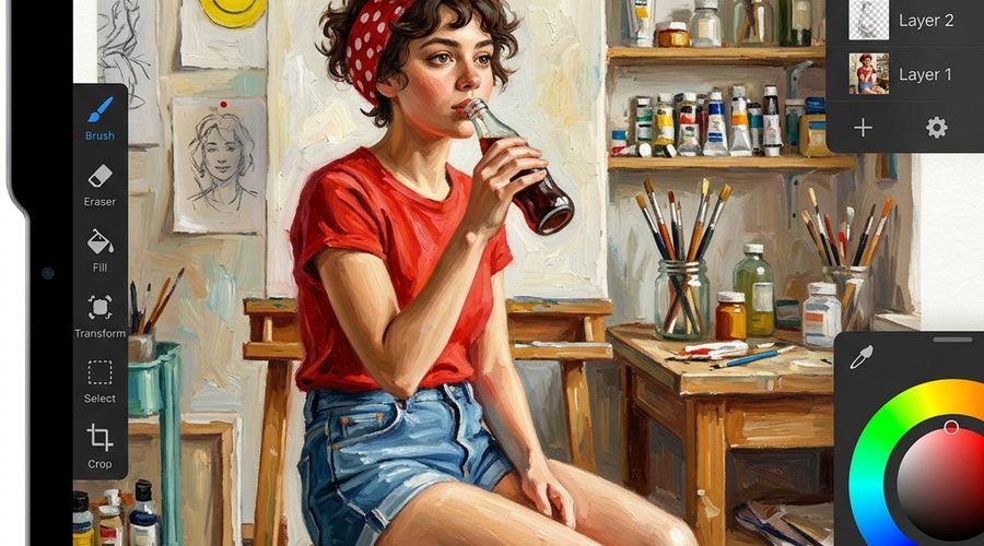 Рисуем в Corel Painter