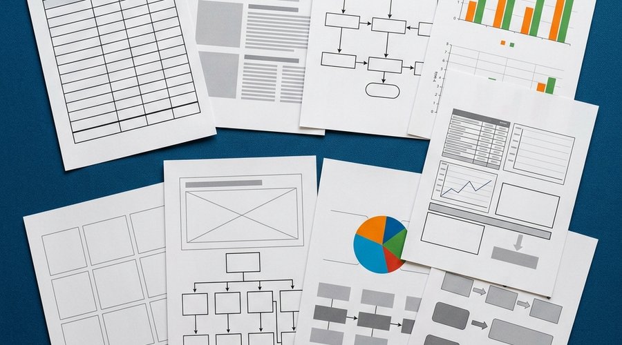 как оформить раздаточной материал в дипломной работе