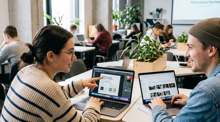 Пример работы с Adobe Photoshop