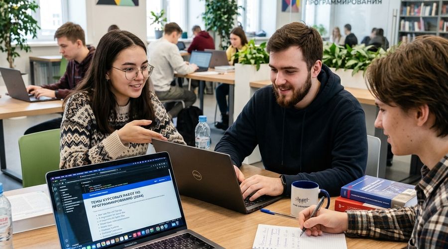 Примерные темы курсовых проектов по программированию