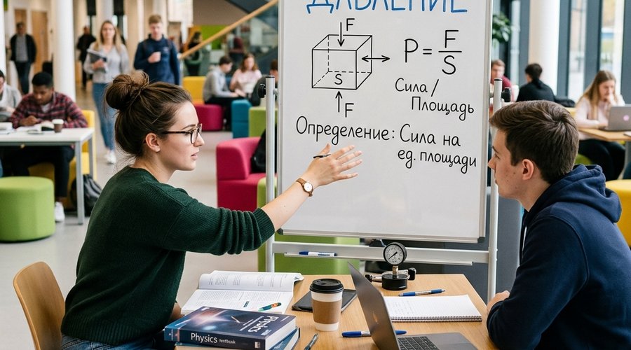 Давление в шинах - это давление газа. Оно обусловлено столкновениями молекул воздуха с поверхностью шины