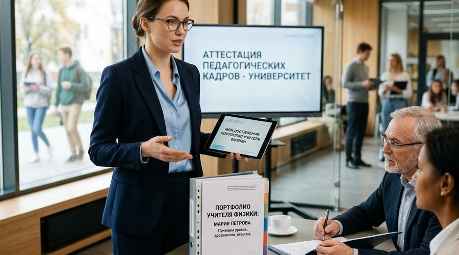 Аттестация учителя физики