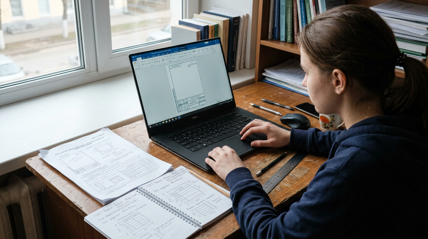 Рамка для проекта: как сделать в Word + готовые шаблоны по ГОСТe