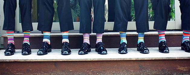 Надеваем яркое белье или сумасшедшие носки