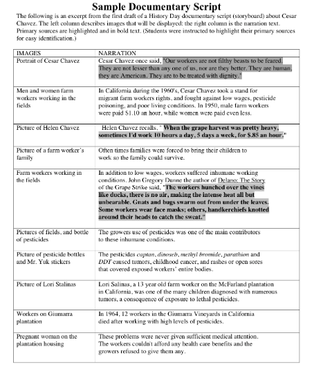 Примеры творческих папок