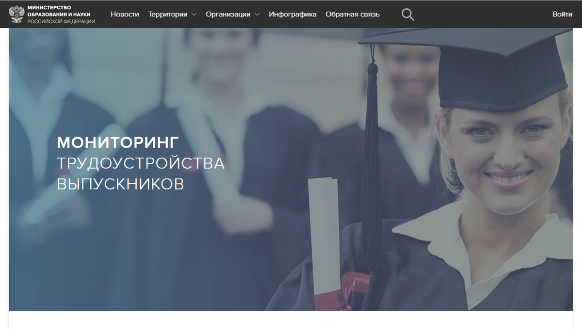 Портал мониторинга трудоустройства выпускников