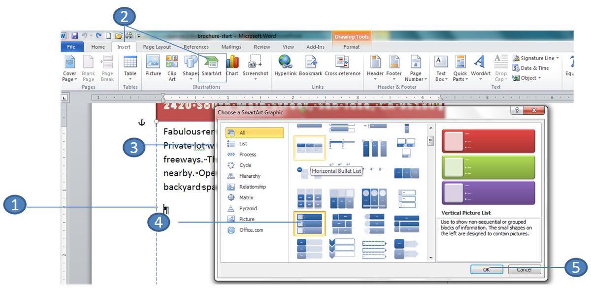 Как сделать схему в Ворд самостоятельно