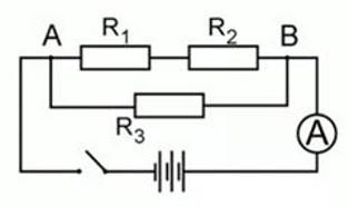 Задача №4 на смешанное соединение проводников