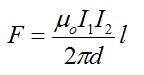 Задача №5. Электрический ток в металлах, взаимодействие токов